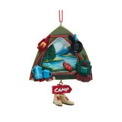 Item 102730 Camping Ornament