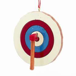 Item 102748 Axe Throwing Ornament