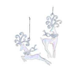 Item 102841 Opalescent Deer Ornament