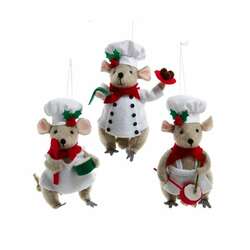 Item 102867 Mouse Chef Ornament