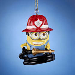 Item 102878 Despicable Me Firefighter Minion Ornament