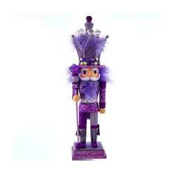 Item 102927 Hollywood Purple King Nutcracker
