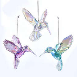 Item 103077 Iridescent Hummingbird Ornament