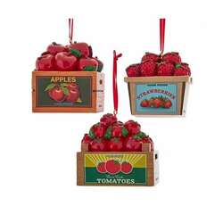 Item 103078 thumbnail Fruit/Veggie Crate Ornament