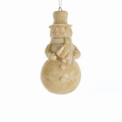 Item 103103 Sand Snowman Ornament