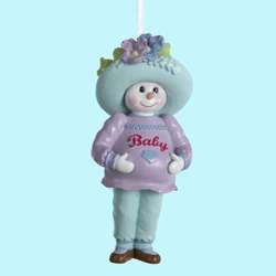 Item 103142 Mom To Be Snowwoman Ornament