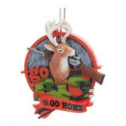 Item 103161 Hunting Deer Head Ornament