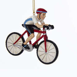 Item 103230 Cyclist Ornament
