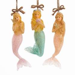 Item 103242 Transparent Mermaid Ornament