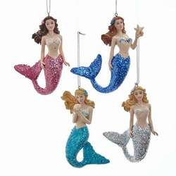 Item 103246 Mermaid With Glitter Tail Ornament