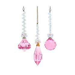 Item 103302 Pink Drop Ornament