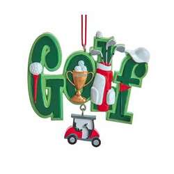 Item 103515 Golf Ornament