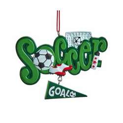 Item 103528 Soccer Ornament