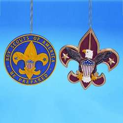 Item 103581 Boy Scout Emblem Ornament