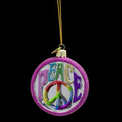 Item 103662 Noble Gems Peace Ornament
