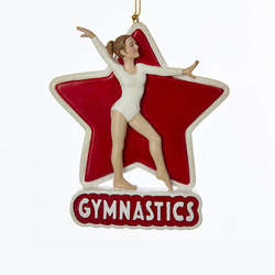 Item 103778 Gymnastics Girl Ornament