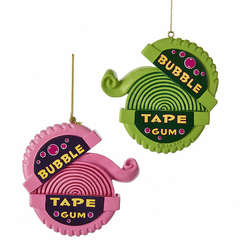 Item 103789 Bubble Tape Gum Ornament