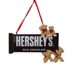 Item 103885 Hershey's Bar With Bears Ornament