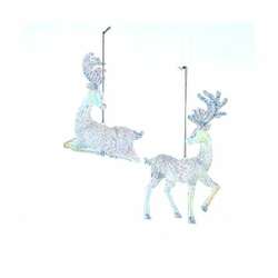 Item 103936 thumbnail Standing/Sitting Opal Deer Ornament