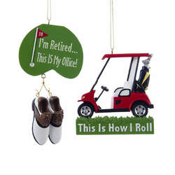 Item 103957 Golf Sayings Ornament