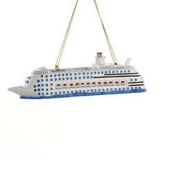 Item 103968 Cruise Ship Ornament