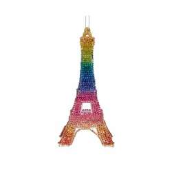 Item 103978 Eiffel Tower With Rhinestones Ornament