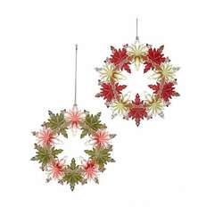 Item 103985 thumbnail Snowflake Wreath Ornament