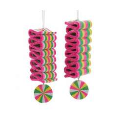 Item 104056 Neon Candy Ornament
