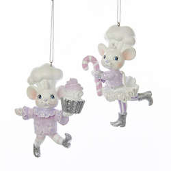 Item 104062 Sugar Plum Chef Mouse Ornament