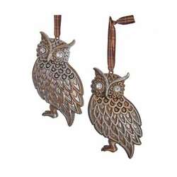 Item 104154 thumbnail Rustic Glam Owl Ornament