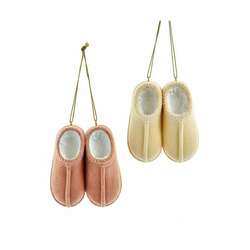 Item 104174 thumbnail Flocked Slippers Ornament