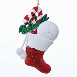 Item 104176 Volleyball Stocking Ornament