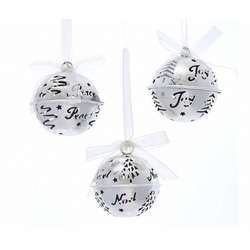24cm & 32cm-Silver/chrome & white sparkle swan decorative ornaments with crystal 