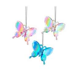 Item 104225 Iridescent Butterfly Ornament
