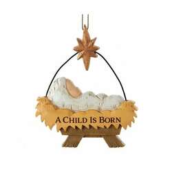 Item 104231 A Child Is Born Creche Ornament