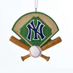 Item 104239 New York Yankees Baseball Field Ornament