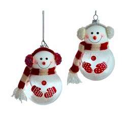 Item 104336 thumbnail Red/White Snowman