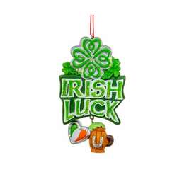 Item 104569 Irish Luck Ornament
