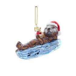 Item 104604 Noble Gem Sea Otter Ornament