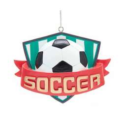 Item 104631 Soccer Ornament