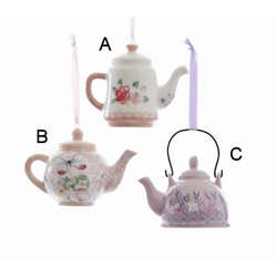 Item 104634 Boho Chic Teapot Ornament