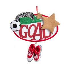 Item 104657 Soccer Goal Ornament