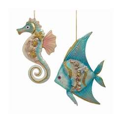 Item 104685 thumbnail Seahorse/Bannerfish Ornament