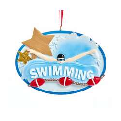 Item 104756 Swimming Ornament
