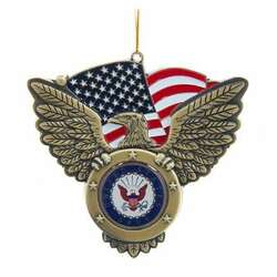 Item 104882 thumbnail US Navy Eagle With Seal Ornament