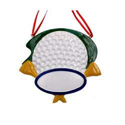 Item 104952 Golf Personalized Ornament