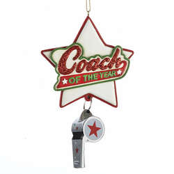 Item 105018 Coach of the Year Ornament