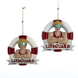 Item 105044 Lifeguard Ornament 