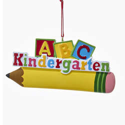 Item 105160 Kindergarten Pencil Ornament