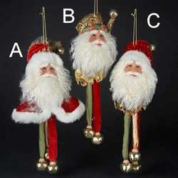Item 105182 Santa With Bells Ornament
